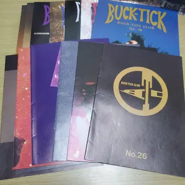 레어 BUCK-TICK 구 팬클럽 회보, 엽서 등