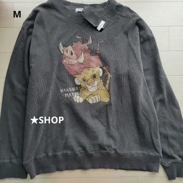 라이온킹 심바 품바 티몬 맨투맨 M