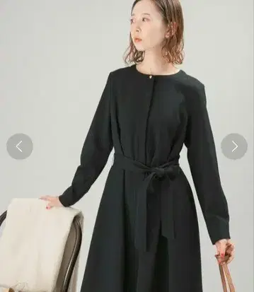 URBAN RESEARCH ROSSO A라인 턱 원피스