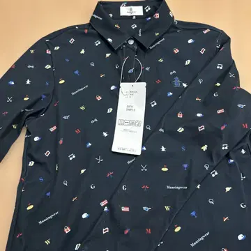 Munsingwear 골프 셔츠 M 사이즈 네이비