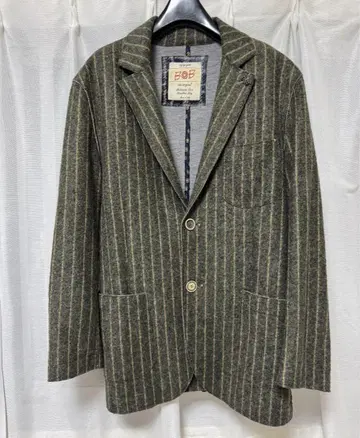 [ 새상품급 ] BOB 테일러드 자켓 스트라이프 48