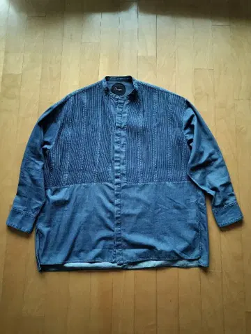 Pheeta 데님 긴팔 셔츠