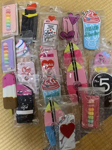 컬러풀 iPhone 케이스 세트 19개