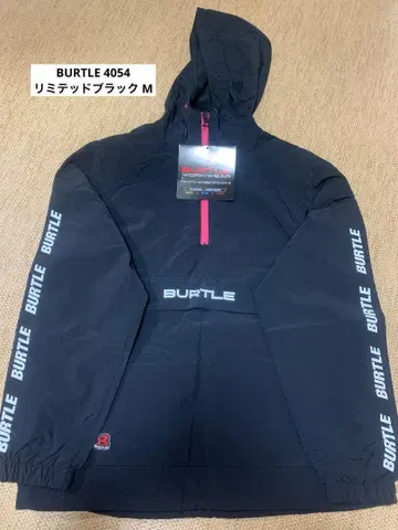 BURTLE 아노락 후드티 4054 M 리미티드 블랙