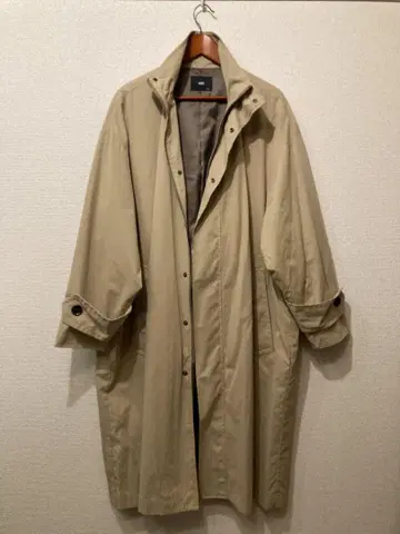 HARE 베이지 스텐카라 코트 SMALL