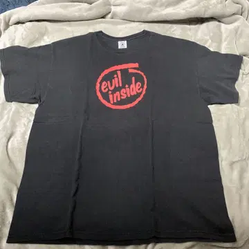 evil inside 티셔츠 XL 사이즈 vintage