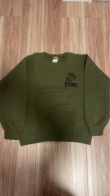 USMC 올리브 그린 트레이닝복 S 사이즈