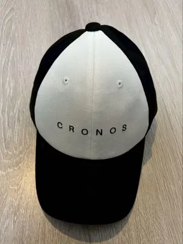 CRONOS 블랙/화이트 캡