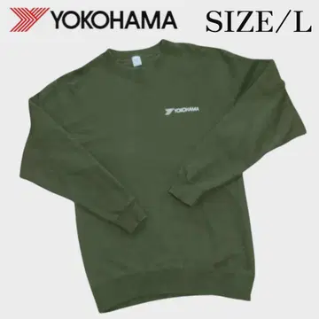 요코하마 타이어 어스 컬러 L 사이즈 전후 프린트 GUARDEX 맨투맨