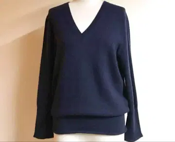 아니오나 AGNONA 캐시미어 100% 니트 네이비