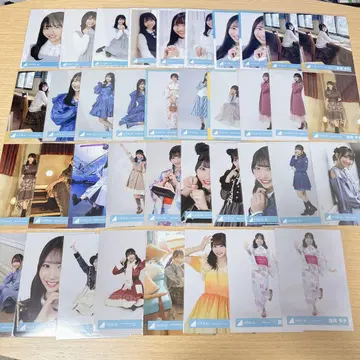히나타자카46 후지시마 카호 브로마이드 38장 묶음 판매