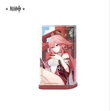 원신 캐릭터 PV 시리즈 야에 미코 글리터 아크릴 스탠드