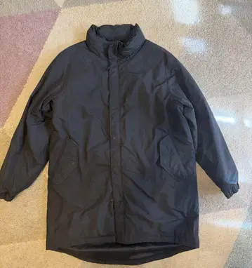 VICTIM COAT 블랙 몬스터 후드티 코트