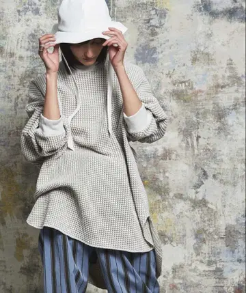 MAISON SPECIAL 와플 티셔츠 44