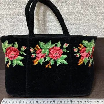 FEILER 페이러 로즈 패턴 핸드백