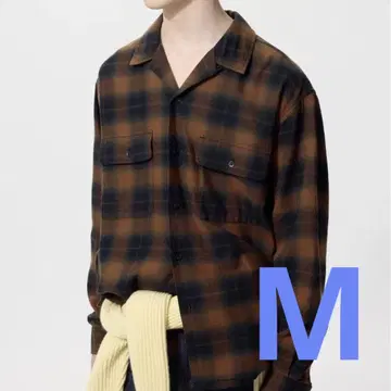 JW ANDERSON 브러쉬드 코튼 오버 사이즈 셔츠 M 사이즈