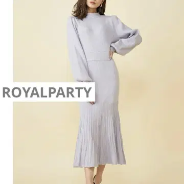 ROYALPARTY 머메이드 백리본 원피스