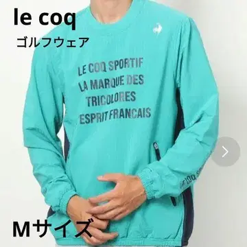 르꼬끄 골프웨어 남성용 그린 르꼬끄 영문 프린트
