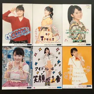 6390 모닝구무스메. 컨트리 걸즈 모리토 치사키 브로마이드 6장 세트