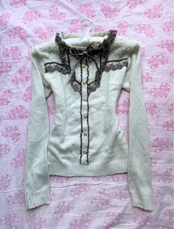 axes 엑시즈팜 레이스업 리본 y2k coquette 00s