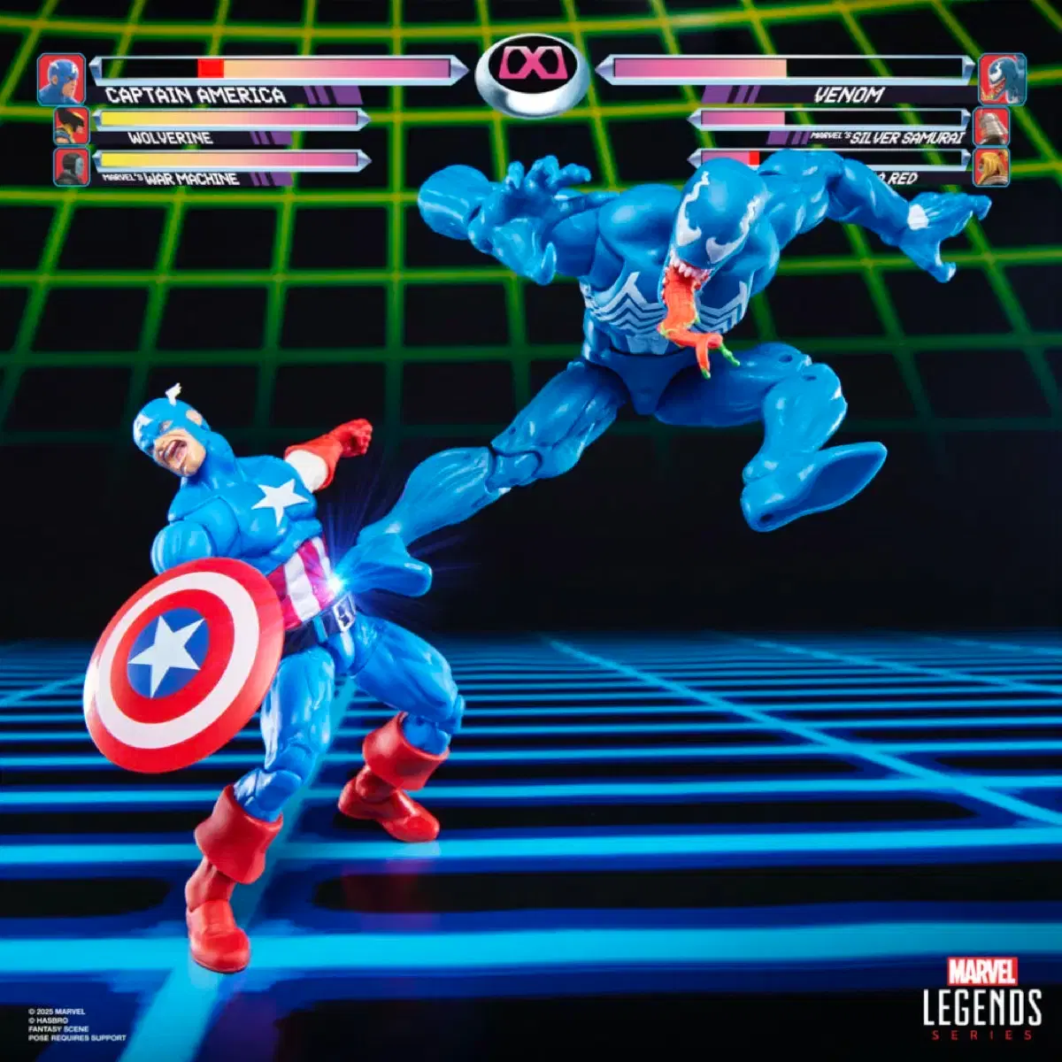 MARVEL | 마블 [Sealed] Hasbro Genuine Marvel Legends Gamerverse Captain  America & Venom #하스브로,#마블레전드,#게이머버스,#캡틴아메리카,#베놈 on Bunjang Global Site.