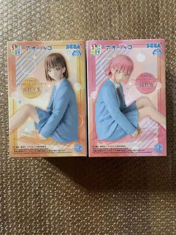 푸른상자 쵸코노세 프리미엄 피규어 초노 히나 시노 치나츠 피규어 세트