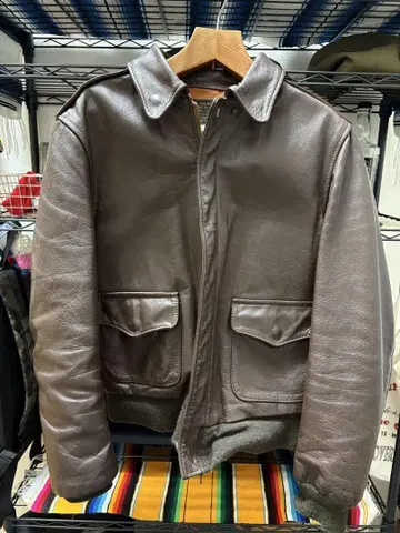 Avirex A-2 플라이트 자켓 80s 사이즈 40