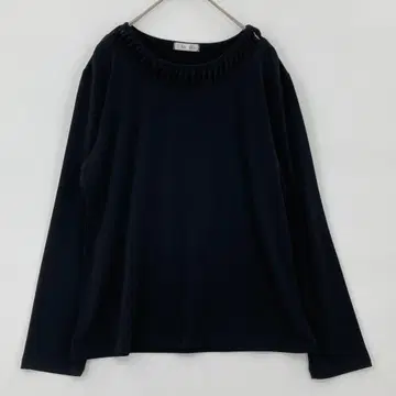 le lis 루리스 블랙 티셔츠 긴팔 M-L 사이즈
