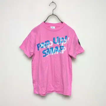 BEAMS [ S ] SMAP x 빔즈 콜라보T 콘서트 투어 티셔츠 핑크