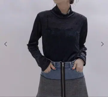 에이미 로우 뉴앙스 벨로아 하이넥 상의 Eimee Law
