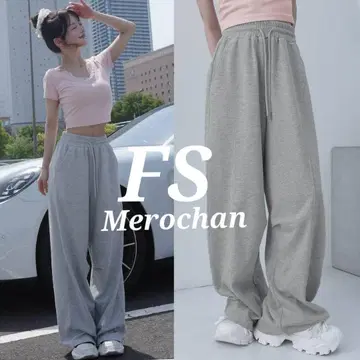 다리치 미사용 새상품 택 포함 루즈 롱 스웨트 팬츠