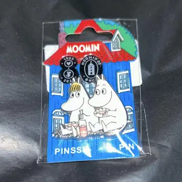 오사카 간사이 만박 북유럽관 파빌리온 무민 핀 배지