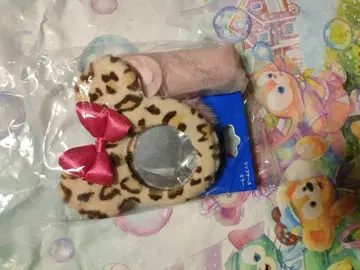 레오파드 무늬 립 케이스 거울 미니 디즈니 신상 레오파드