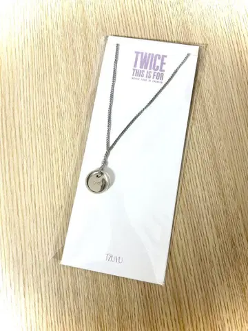 TWICE this is for 서울 콘 쯔위 목걸이