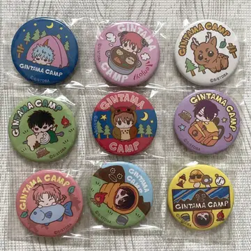 은혼 캠핑 캔뱃지