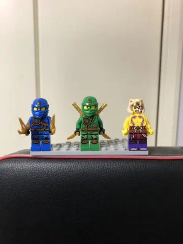Ninjago 미니 피규어 3체 세트