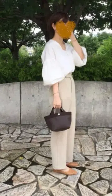 [ 새상품급 ] 에르베샤 펠리에 백 701 모카 브라운