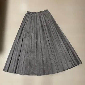 타임세일 아이템즈 어반 리서치 스웨이드 느낌 플리츠 롱 스커트