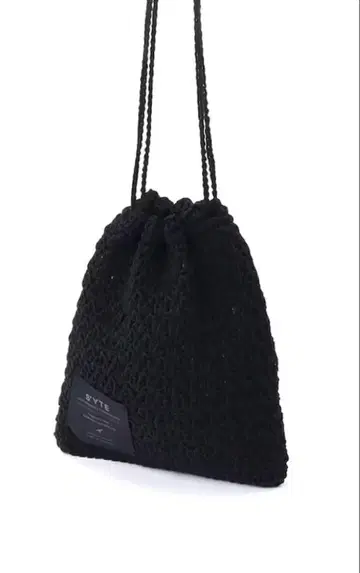 S'YTE KNITTED DRAWSTRING MINI BAG