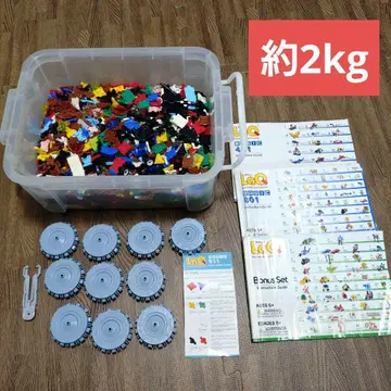 LaQ 라큐 블록 약 2kg 타이어 및 설명서 포함