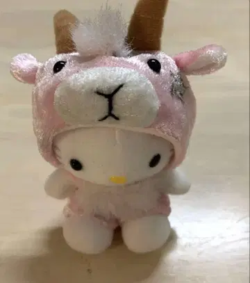 레어 키티 헬로키티 별자리 시리즈 염소자리 염소자리 인형옷