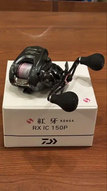 홍아 RX IC 150P 우 베이트 낚시릴 타이 라바 다이와
