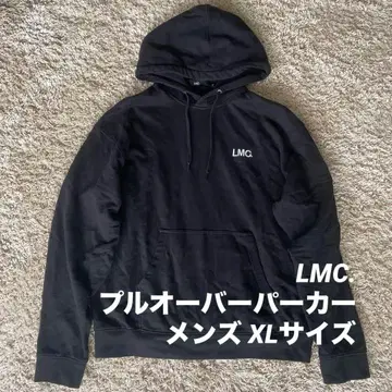 LMC. 풀오버 맨투맨 후드티 블랙 XL 사이즈 아다스트리아