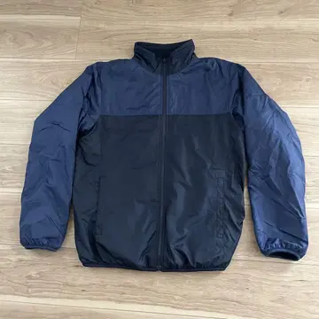 유니클로 UNIQLO 네이비 나일론/플리스 리버서블 자켓