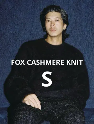 LIDNM FOX CASHMERE KNIT