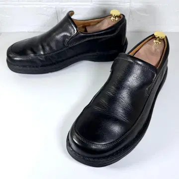 [새상품급] Clarks 클락스 슬립온 가죽 블랙 27cm