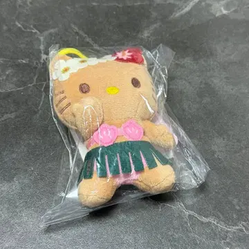하와이 한정판 일광화상 키티 키링