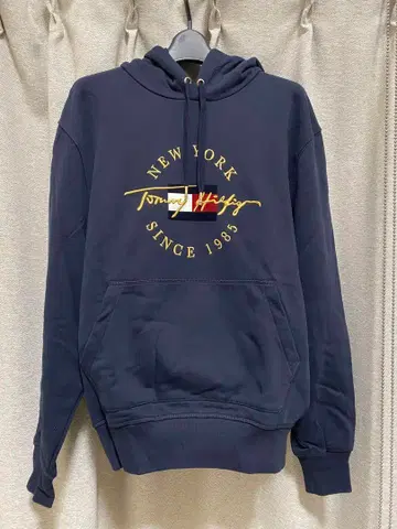 타미힐피거 네이비 후드티