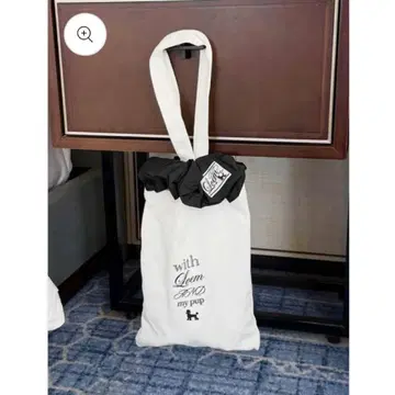 LOEM 헤어 웨어 스크런치 토트백