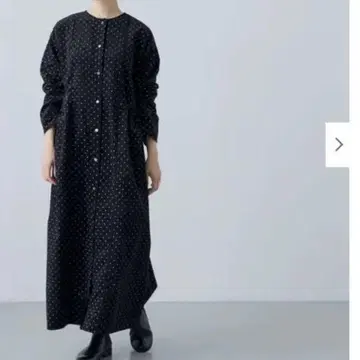 카구레 도트 코듀로이 2WAY 원피스